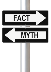 Modified one way signs on Facts and Myths