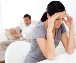 Wife is depressed because of unsupportive spouse