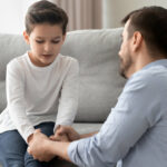 behavior with children before divorce