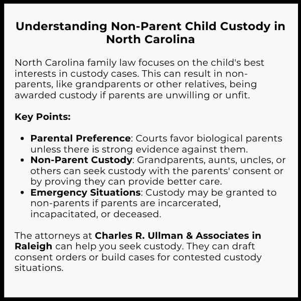 Understanding Non-Parent Child Custody in North Carolina